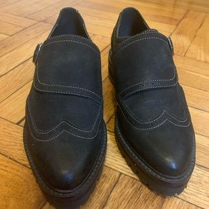 Free People Leather Loafer